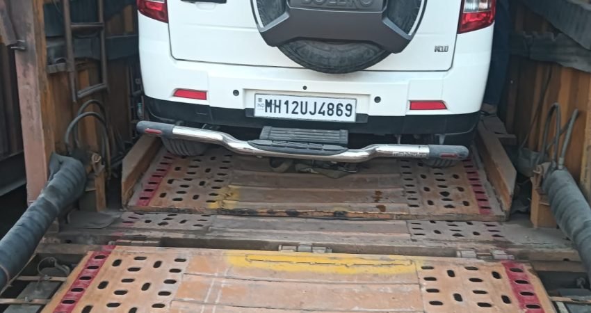 Car transport loading safe